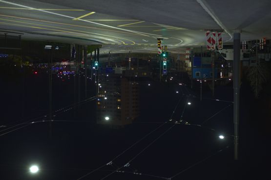 Kunstfotografie von Martin Gut, Luzern runtergeschaltet II, 2021