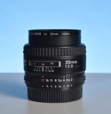 Objektiv 35mm für Nikon mieten